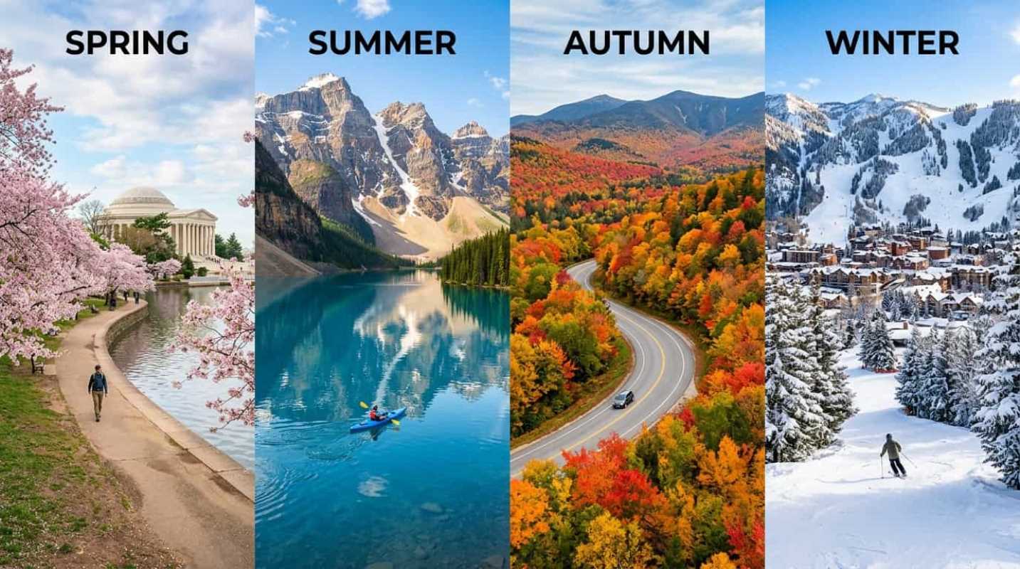 The Best U.S. Destinations for Every Season
